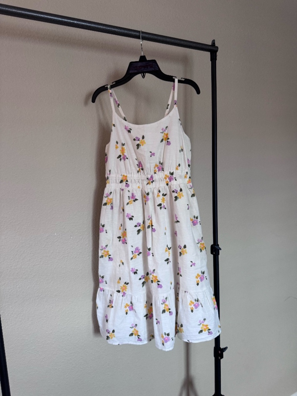 Girls' Floral Woven Midi Dress - Cat & Jack™